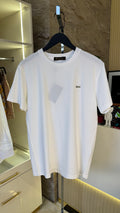 Loro Piana Triko T-Shirt - Beyaz
