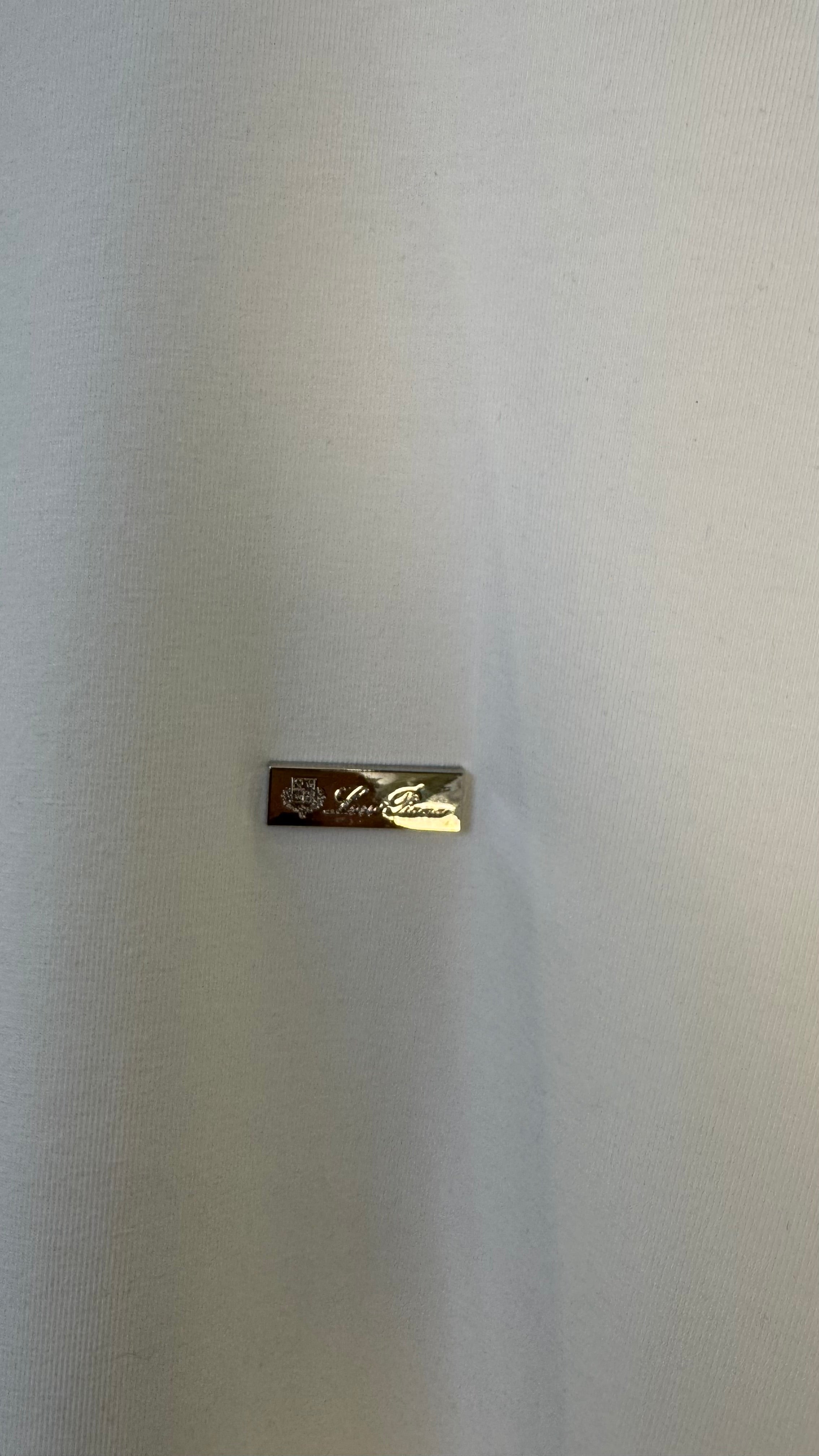 Loro Piana Triko T-Shirt - Beyaz