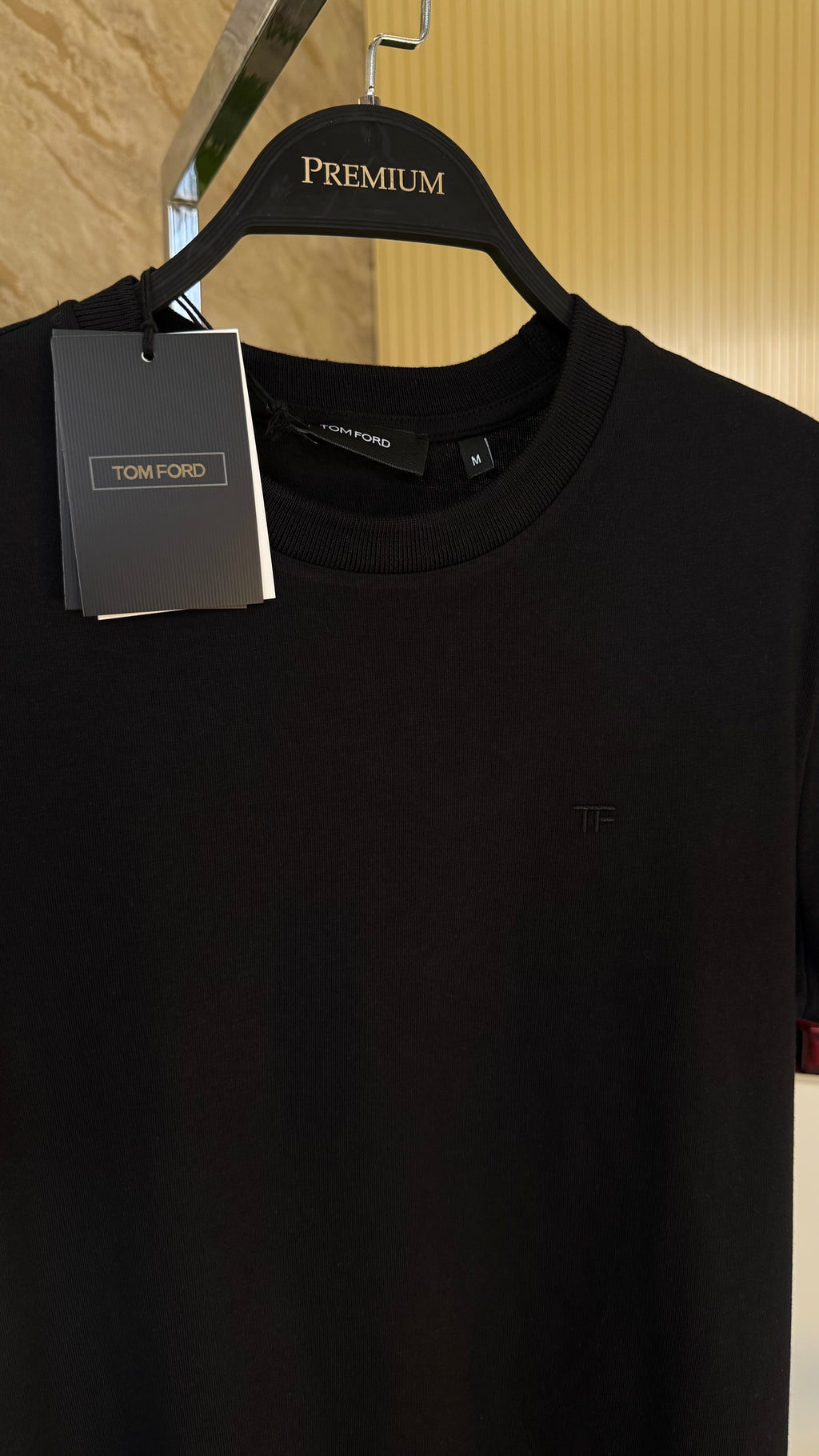 Tom Ford Triko T-Shirt - Siyah