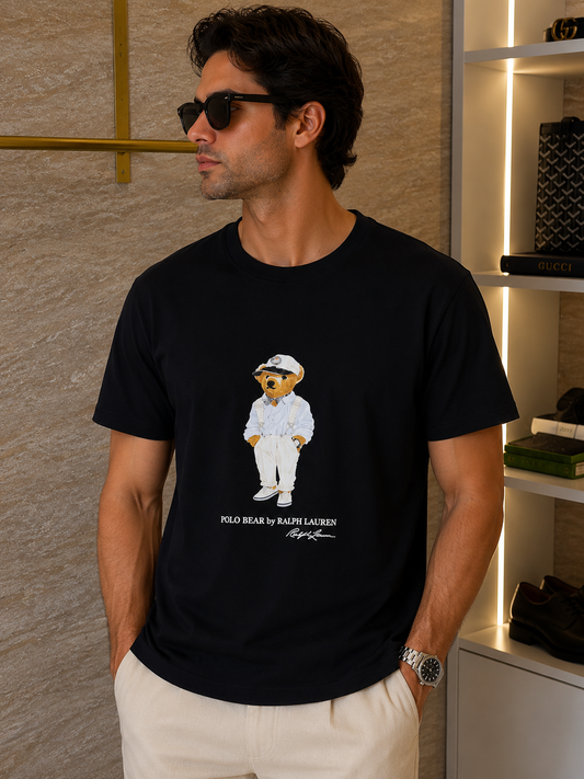 Ralph Lauren Polo Bear T-Shirt Siyah