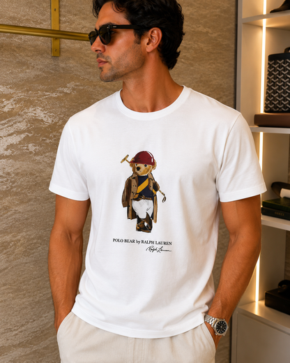 Ralph Lauren Polo Bear T-Shirt Beyaz