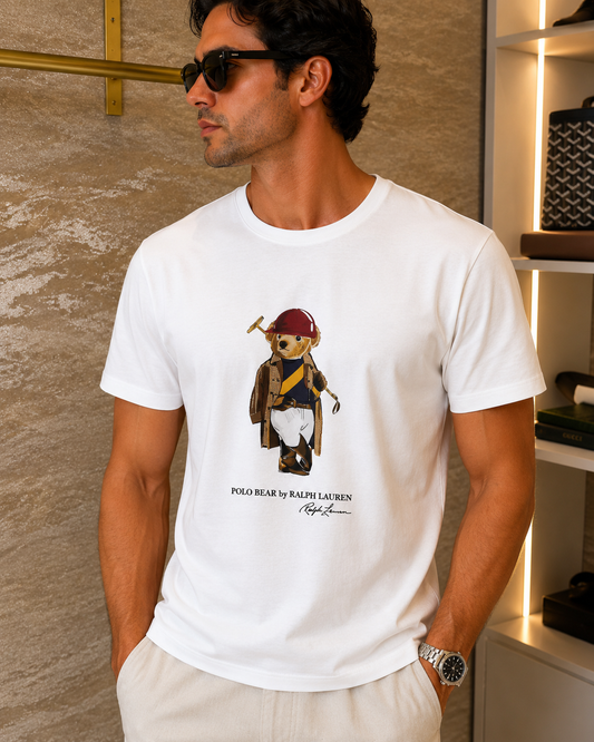 Ralph Lauren Polo Bear T-Shirt Beyaz