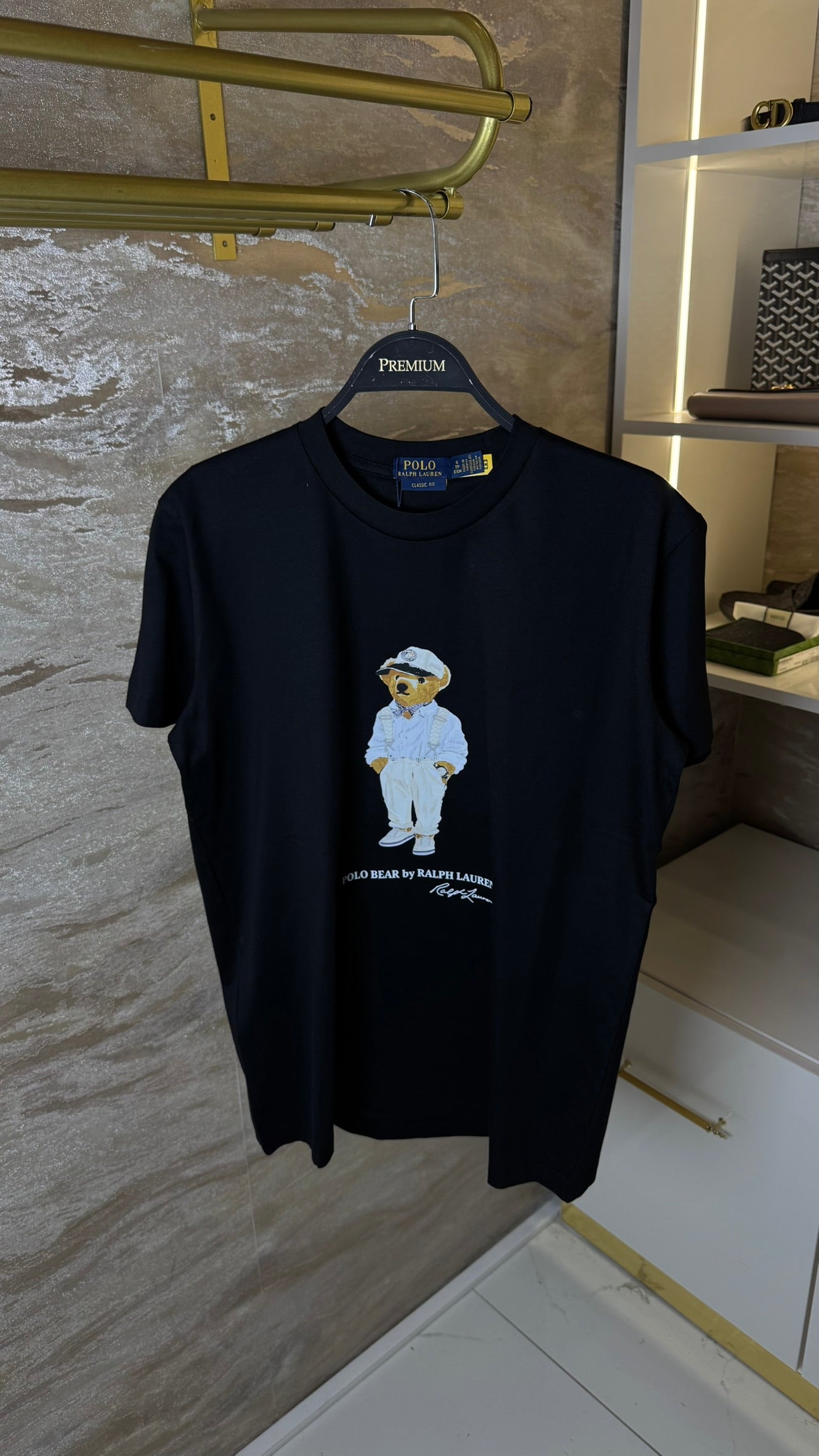 Ralph Lauren Polo Bear T-Shirt Siyah