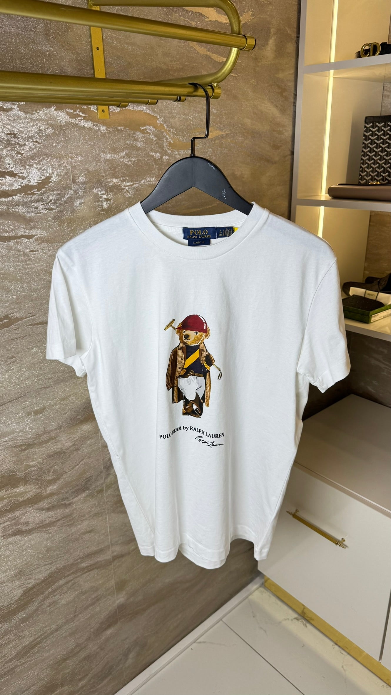 Ralph Lauren Polo Bear T-Shirt Beyaz